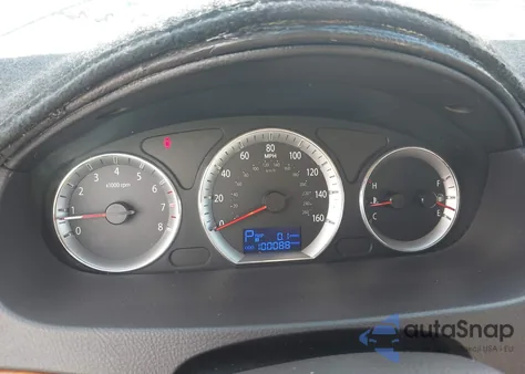 2009 Hyundai Sonata Limited z USA, uszkodzony, nr VIN 5NPEU46C89H472577